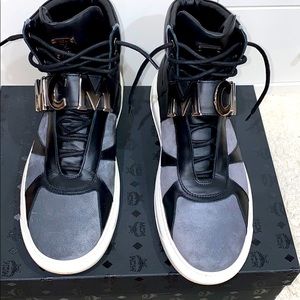 MCM men’s high top sneakers